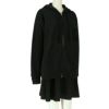 エムエム6 メゾンマルジェラ パーカー レディース ブラック MM6 MAISON MARGIELA S62GU0082S25337 900 BLACK M ロゴ