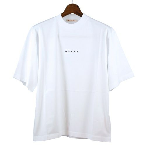 マルニ Tシャツ 半袖 レディース ホワイト MARNI THJE0263P1 USCS87 LOW01 38 ロゴ