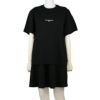 ステラマッカートニー Tシャツ 半袖 レディース ブラック Stella McCartney 511240 SMW21 1000 BLACK 36 ロゴ