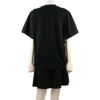 ステラマッカートニー Tシャツ 半袖 レディース ブラック Stella McCartney 511240 SMW21 1000 BLACK 36 ロゴ