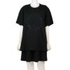 ステラマッカートニー Tシャツ 半袖 レディース ブラック Stella McCartney 6J0158 3SPX38 1000 BLACK XS ロゴ