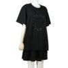 ステラマッカートニー Tシャツ 半袖 レディース ブラック Stella McCartney 6J0158 3SPX38 1000 BLACK XS ロゴ