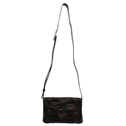 ボッテガヴェネタ ショルダーバッグ レディース スモール カセット ブラック BOTTEGA VENETA 717587 VCQ71 8803