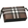 バーバリー ショルダーバッグ レディース ブラウン BURBERRY 8071385 DARK BIRCH BROWN