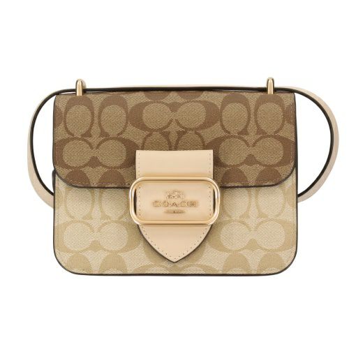 新品】COACH コーチ ショップ ショルダーバッグ モーガン バッグ 茶