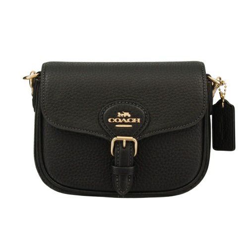 コーチ アウトレット ショルダーバッグ レディース アメリア ブラック  