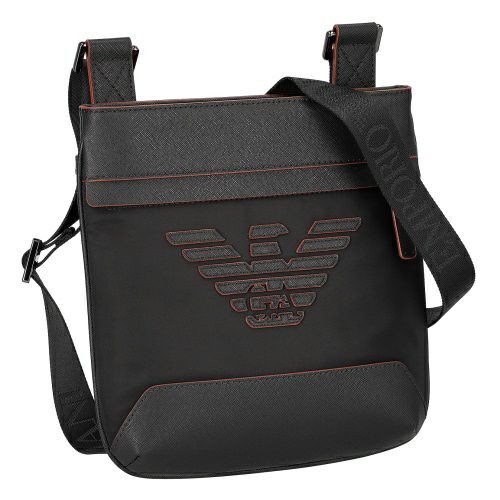 エンポリオアルマーニ ショルダーバッグ メンズ ブラック EMPORIO  