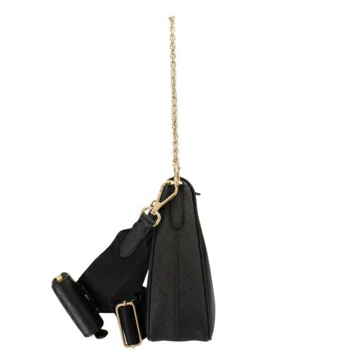 ショルダーバッグ・ポシェット PRADA Women Messenger Bags 1BH204V2PNZV F0632 BLACK Amazon.com: Prada Women's Black Nylon Fabric Crossbody