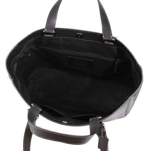 コーチ アウトレット トートバッグ メンズ ハドソン シグネチャー COACH OUTLET CB849 QBMI5 チャコール ブラック