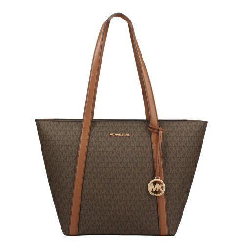 マイケルコース トートバッグ レディース シグネチャー ブラウン MICHAEL KORS 35R4G0T3B BROWN