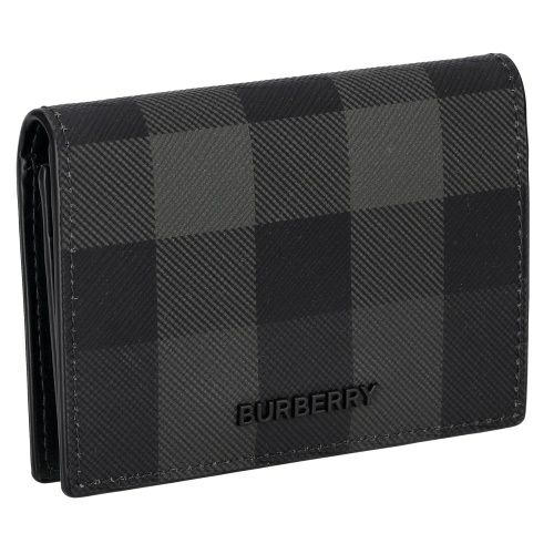 バーバリー カードケース 名刺入れ メンズ ブラック BURBERRY