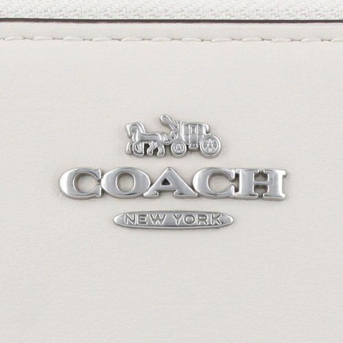 コーチ アウトレット 長財布 レディース ロング ジップ アラウンド ウォレット ホワイト COACH OUTLET CR623 SV/HA チョーク