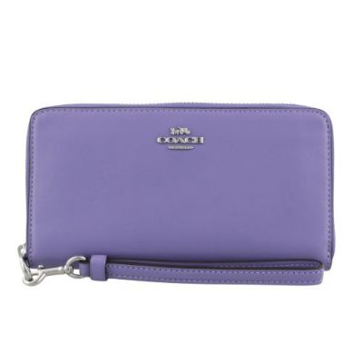 コーチ アウトレット 長財布 レディース パープル COACH OUTLET CR623 SV/IZ ライトバイオレット | GINZA  LoveLove（ラブラブ）