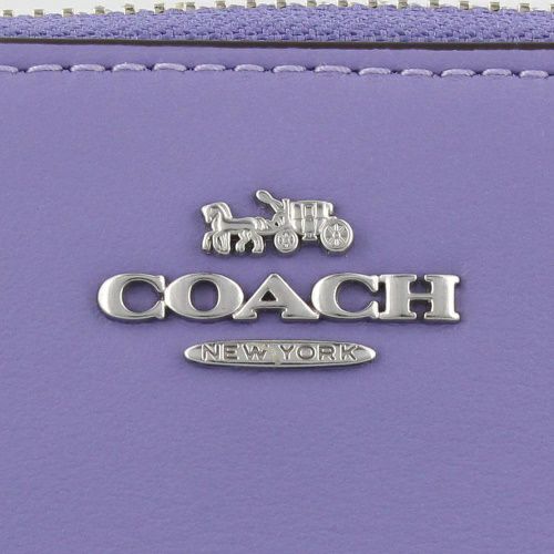 コーチ アウトレット 長財布 レディース パープル COACH OUTLET CR623 SV/IZ ライトバイオレット