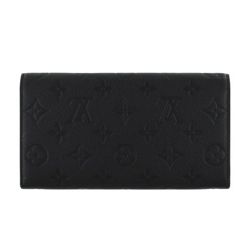 ルイヴィトン 長財布 アンプラント ポルトフォイユ・サラ メティス ブラック LOUIS VUITTON M82638 ノワール