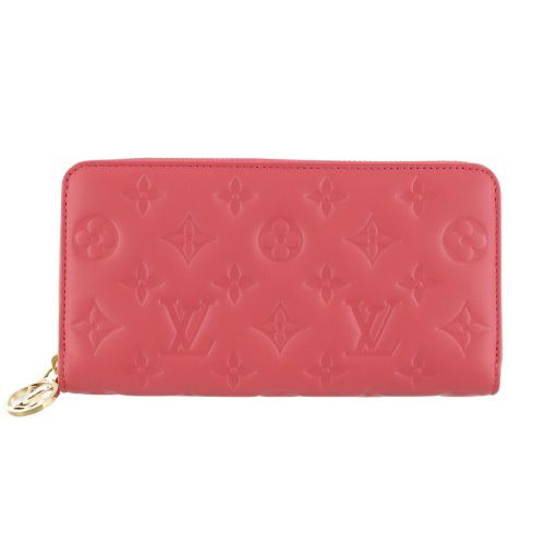 ルイヴィトン 長財布 モノグラム ジッピー・ウォレット ピンク LOUIS 