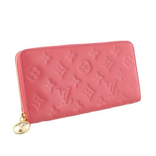 ルイヴィトン 長財布 モノグラム ジッピー・ウォレット ピンク LOUIS 