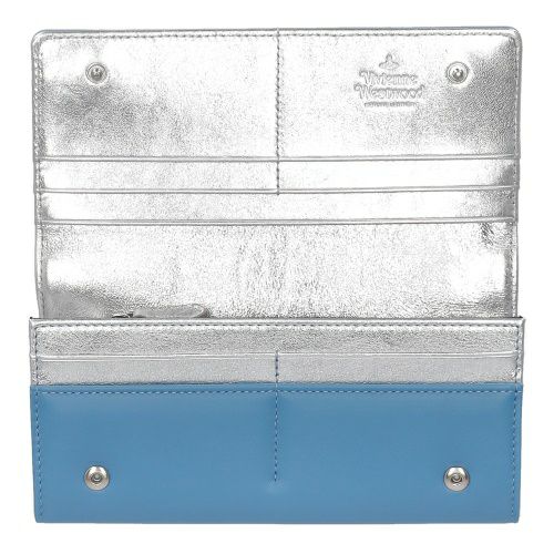 ヴィヴィアンウエストウッド 長財布 レディース ブルー Vivienne Westwood 5104007CU K402
