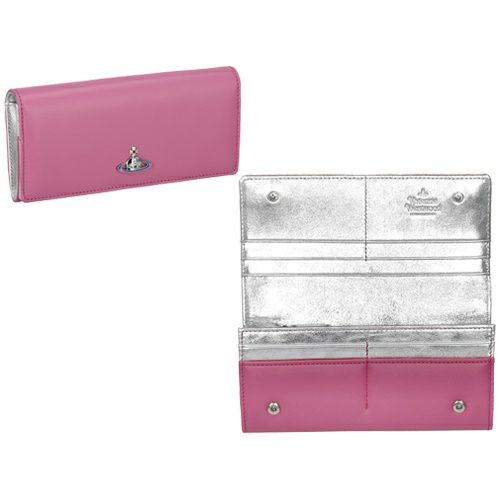 VIVIENNE WESTWOOD 長財布 ピンク ユニセックス 5104007CU G410 Vivienne Westwood ヴィヴィアンウエストウッド 長財布