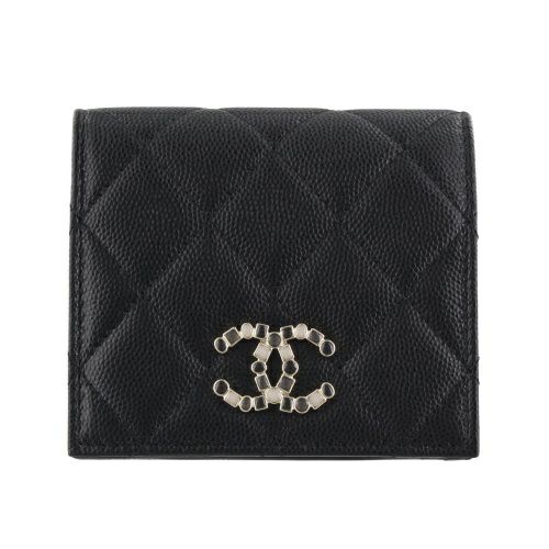 シャネル 二つ折り財布 レディース CHANEL AP3603 B14343 94305 
