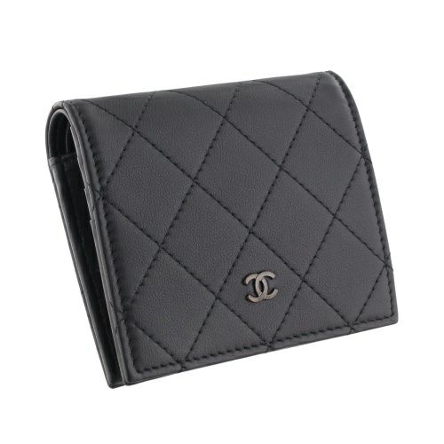 シャネル 二つ折り財布 レディース CHANEL AP3817 B15615 94305 