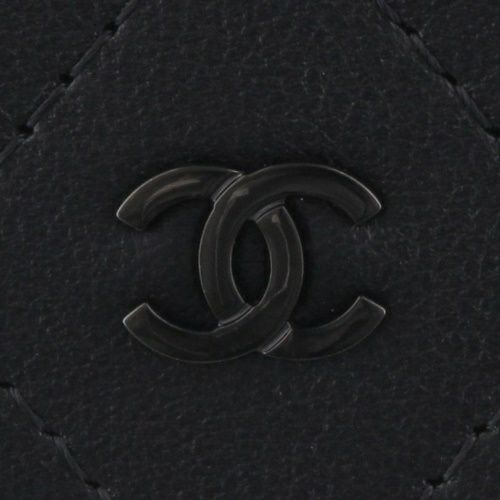 シャネル 二つ折り財布 レディース CHANEL AP3817 B15615 94305 ブラック