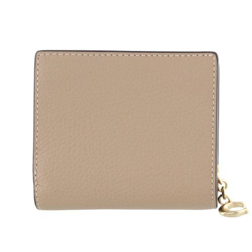コーチ アウトレット 二つ折り財布 レディース スナップ ウォレット ベージュ COACH OUTLET C2862 IMTAU トープ