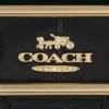 コーチ アウトレット 二つ折り財布 レディース ブラック COACH OUTLET CM263 IMBLK