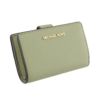 マイケルコース 二つ折り財布 レディース ジェット セット トラベル グリーン MICHAEL KORS 35F7GTVF2L LIGHT SAGE