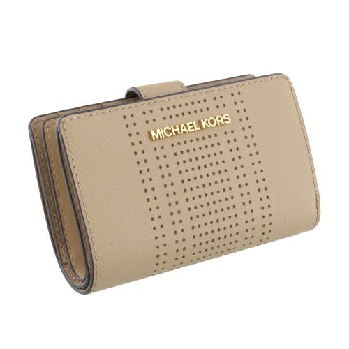 マイケルコース 二つ折り財布 レディース ジェット セット トラベル ブラウン MICHAEL KORS 35S4GTVF6L CAMEL