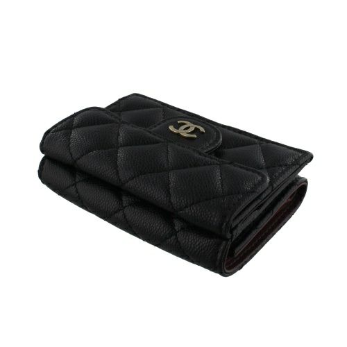 シャネル 三つ折り財布 レディース CHANEL AP0230 B10583 C3906 