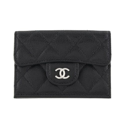 シャネル 三つ折り財布 レディース CHANEL AP0230 B15532 C3906 ブラック