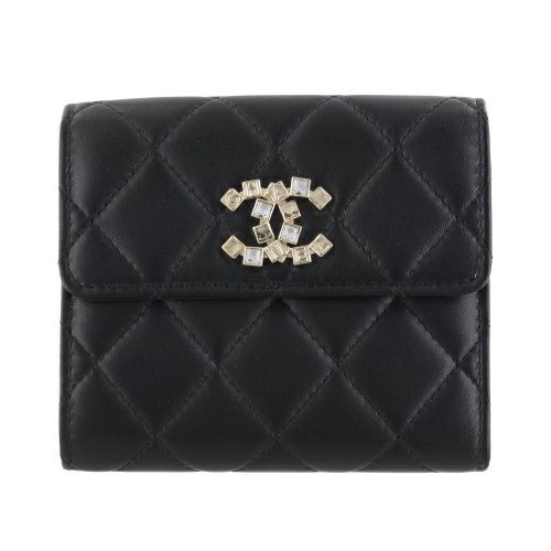 シャネル 三つ折り財布 レディース CHANEL AP3839 B15617 94305 