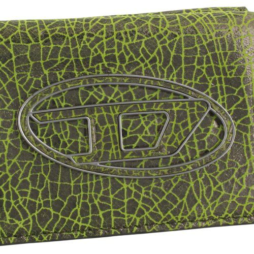 ディーゼル 三つ折り財布 メンズ グリーン DIESEL X09310 P1819 H9478