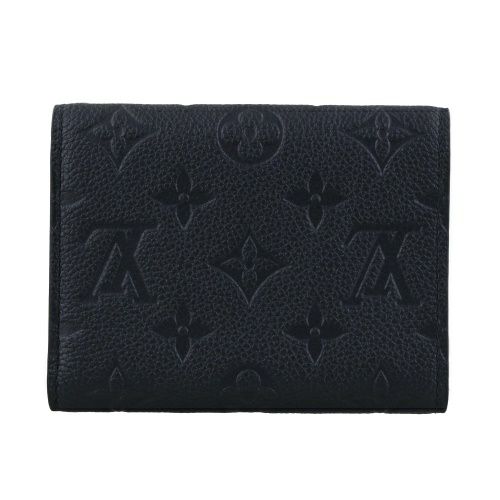ルイヴィトン 三つ折り財布 モノグラム アンプラント ポルトフォイユ・ヴィクトリーヌ LOUIS VUITTON M82667 ネイビーブルー