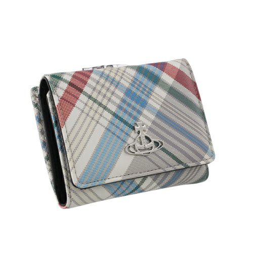 ヴィヴィアンウエストウッド 三つ折り財布 レディース Vivienne Westwood 51010018 O101 MADRAS CHECK