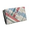 ヴィヴィアンウエストウッド 三つ折り財布 レディース Vivienne Westwood 51150009 O101 MADRAS CHECK