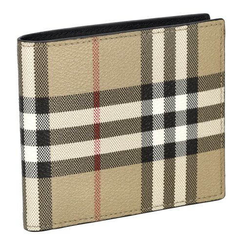 バーバリー 二つ折り財布 メンズ ベージュ BURBERRY 8084169 A7026