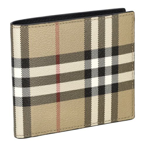 バーバリー 二つ折り財布 メンズ ベージュ BURBERRY 8084169 A7026  