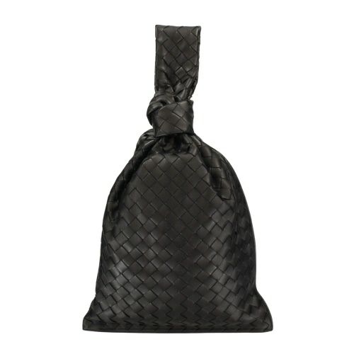 ボッテガヴェネタ ハンドバッグ レディース イントレチャート ツイスト ブラック BOTTEGA VENETA 607964 VCPP0 1229