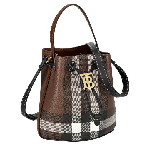 バーバリー ハンドバッグ レディース ブラウン BURBERRY 8066213 DARK  