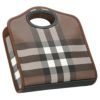 バーバリー ハンドバッグ レディース MINI POCKET ミニ ポケット ブラウン BURBERRY 8071386 DARK BIRCH BROWN