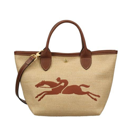 ロンシャン ハンドバッグ かごバッグ レディース ル パニエ プリアージュ ブラウン LONGCHAMP 10144 HZB 035 BROWN