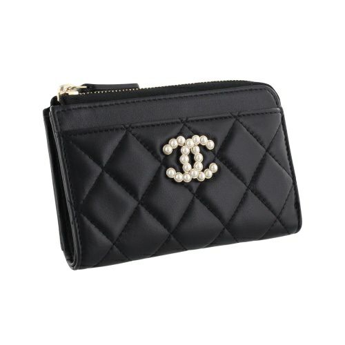 シャネル コインケース レディース ブラック CHANEL AP3816 B15723 