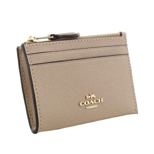 coach円形コインケース ベージュ/ピンク 楽天市場】コーチ COACH 丸形コインケース レザー PVC