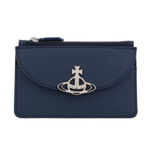 ヴィヴィアンウエストウッド コインケース フラグメントケース レディース SAFFIANO ネイビー Vivienne Westwood  51110053 K401 BLUE | GINZA LoveLove（ラブラブ）