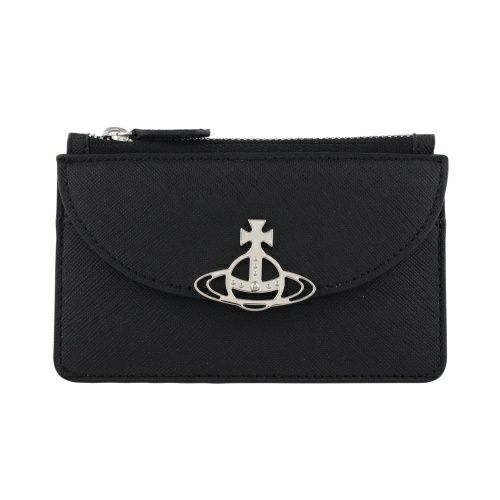 ヴィヴィアンウエストウッド コインケース フラグメントケース レディース SAFFIANO ブラック Vivienne Westwood 51110053 N402 BLACK