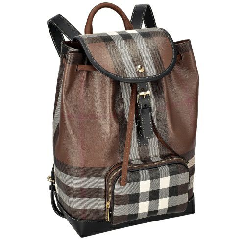 バーバリー バックパック リュックサック メンズ レディース ブラウン BURBERRY 8069664 A8900 | GINZA  LoveLove（ラブラブ）