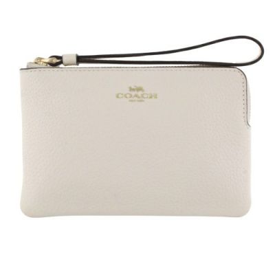 COACH】コーチ ポーチ ペブルレザー スクエア ポーチ ミニ