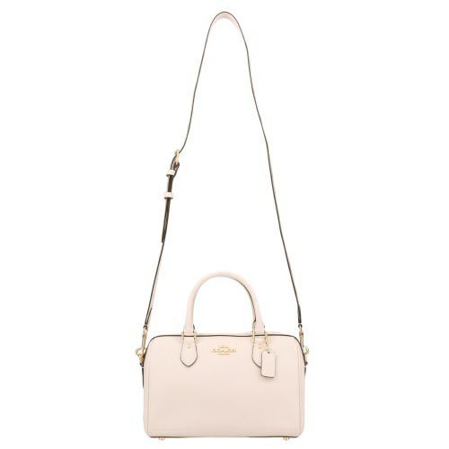 コーチ アウトレット ハンドバッグ レディース ローアン サッチェル シグネチャー ホワイト COACH OUTLET CH322 IMCHK チョーク